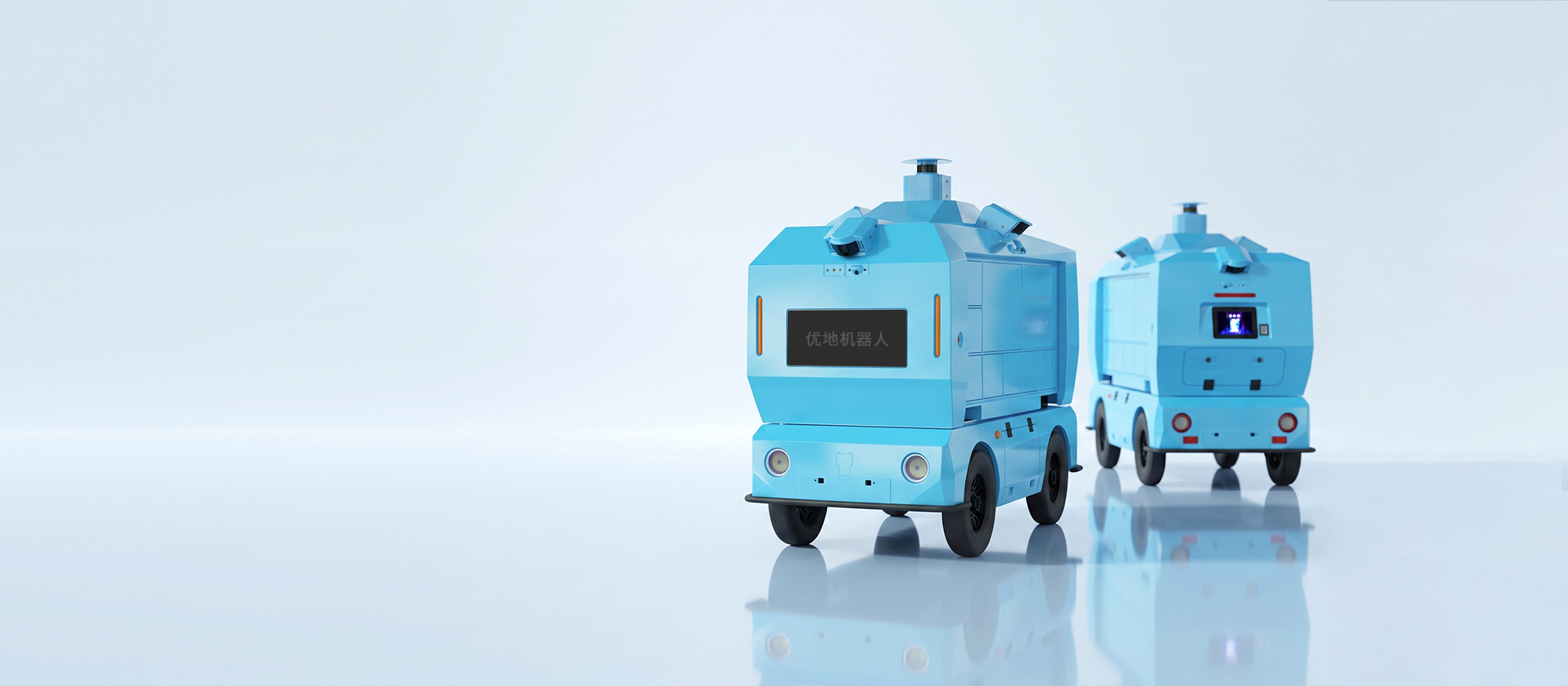 Outdoor unmanned delivery vehicle