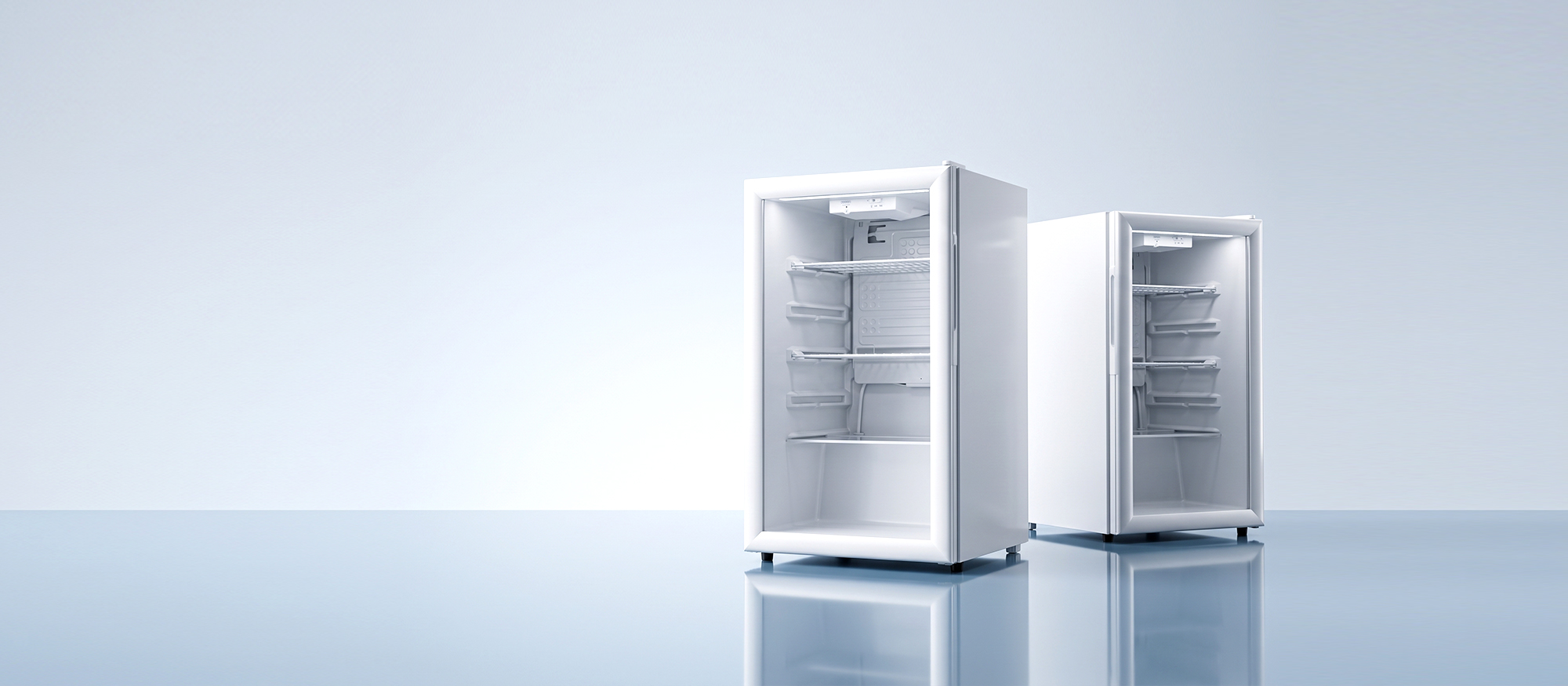 Smart vending cabinet in guest rooms